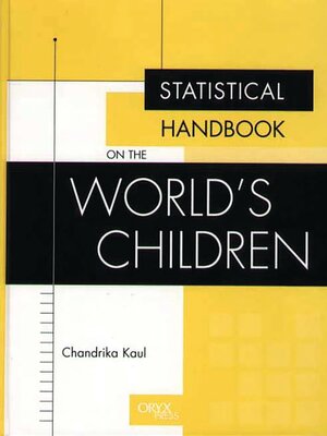 cover image of Statistical Handbook on the World's Children